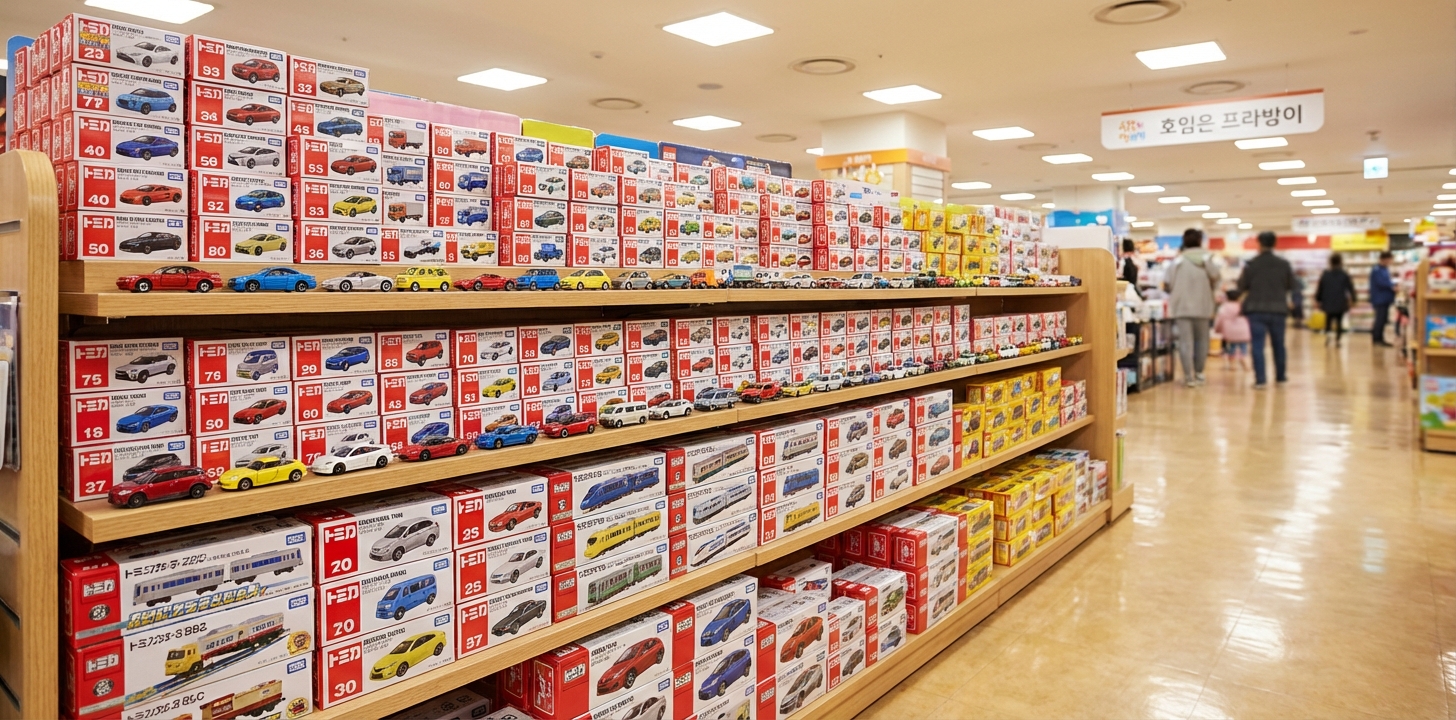 韓国でトミカが人気な理由