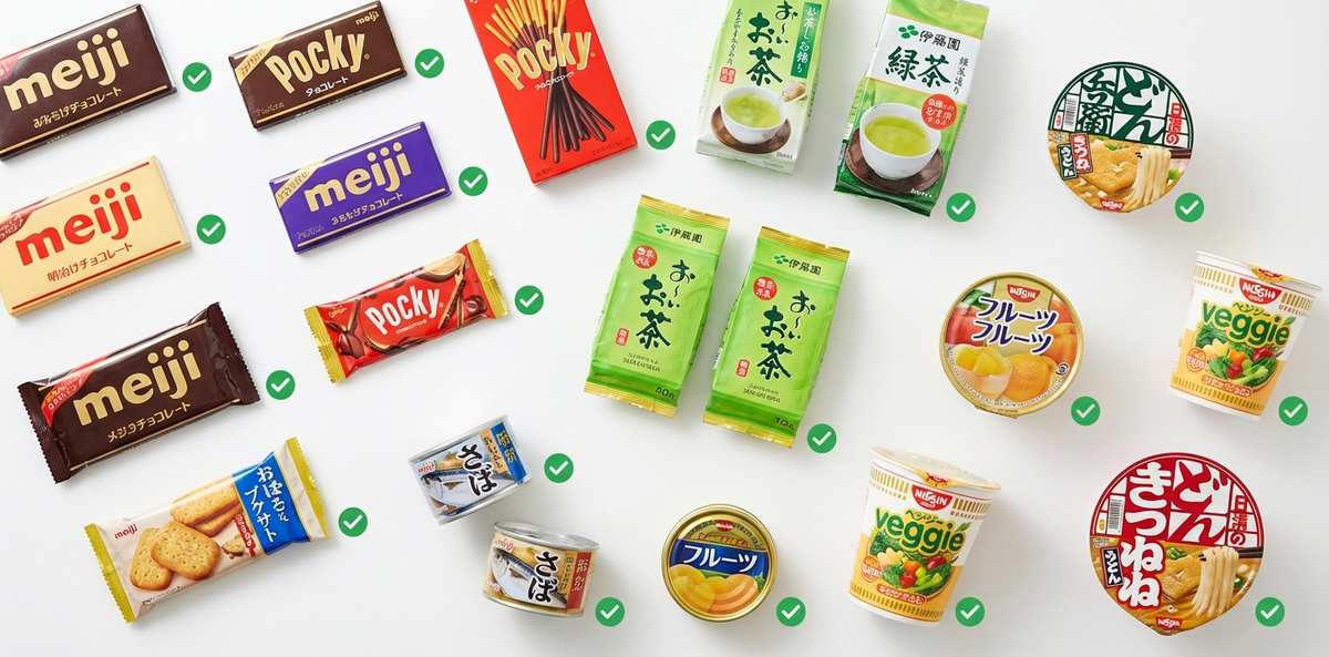 インドに送れるお菓子・加工食品