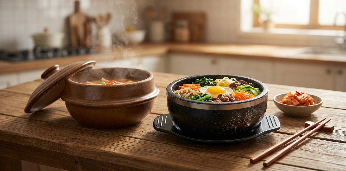 石焼きビビンバ鍋・トッペギ