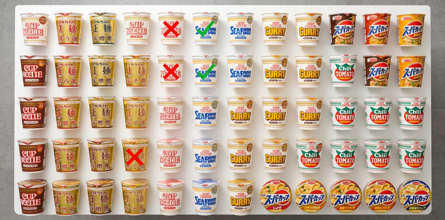 アメリカへの持ち込み可否を調査したカップラーメン139品