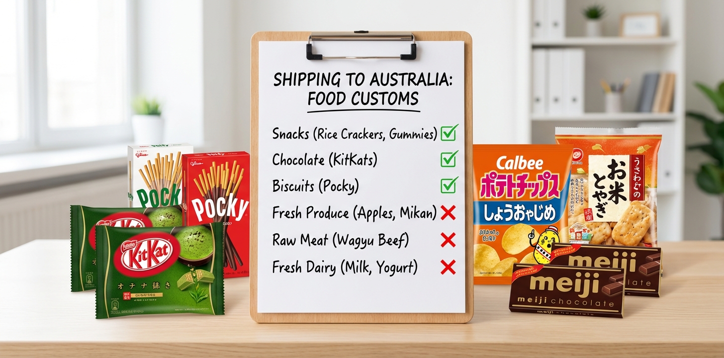 オーストラリアに送れるもの送れないもの一覧