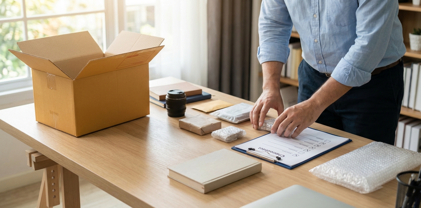 中国への食品発送確認方法