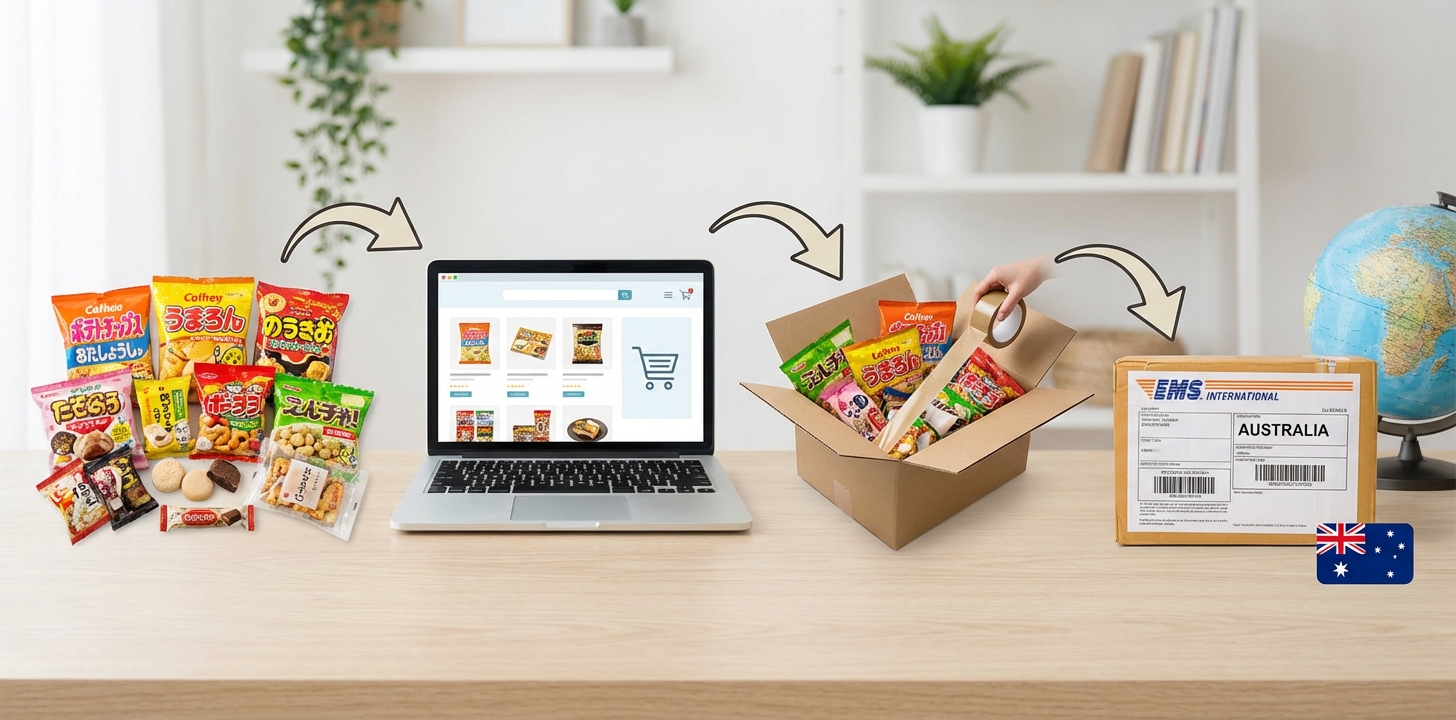 オーストラリアへお菓子を送る方法