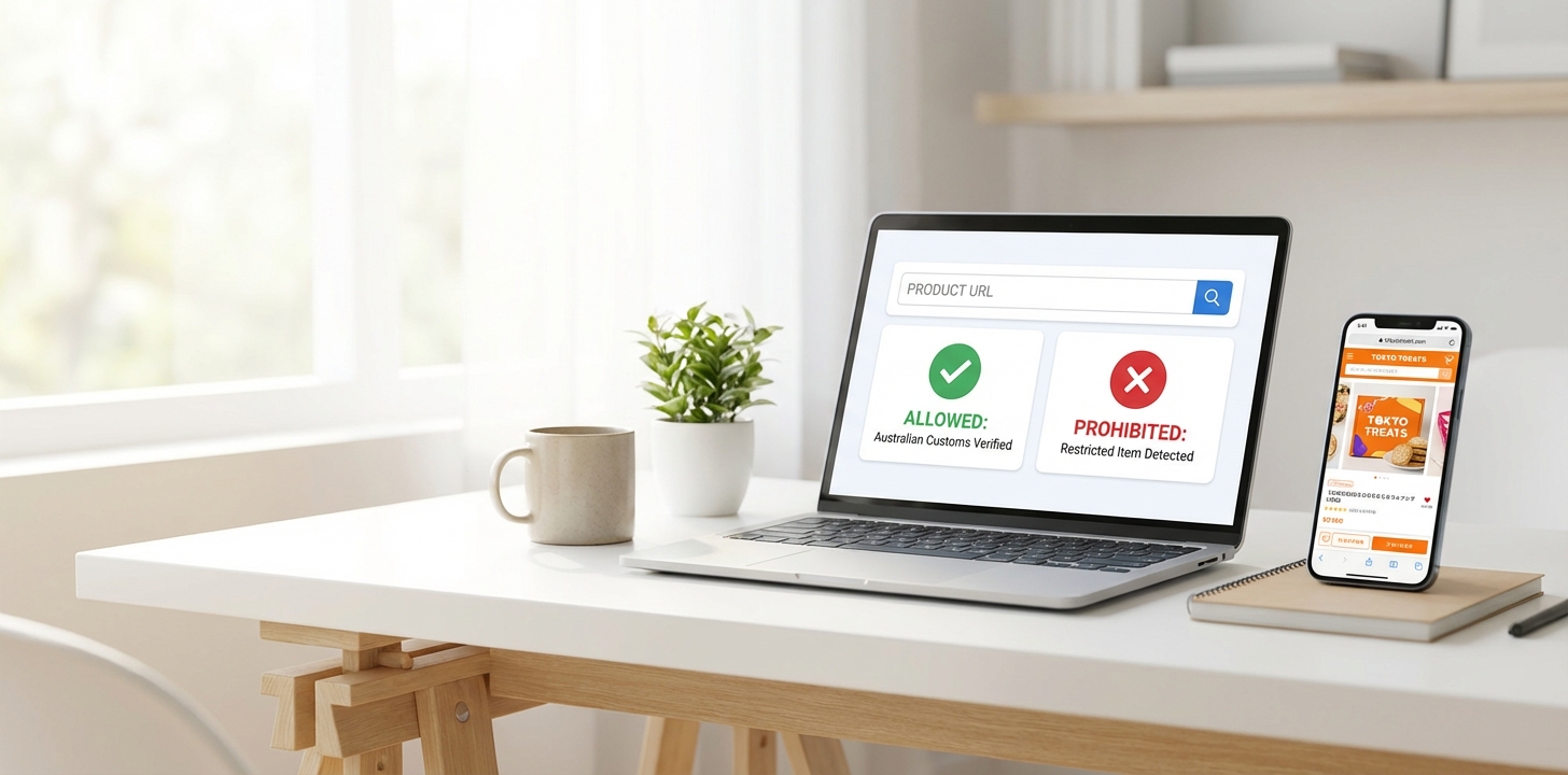 AIツールでオーストラリア向け禁制品チェック
