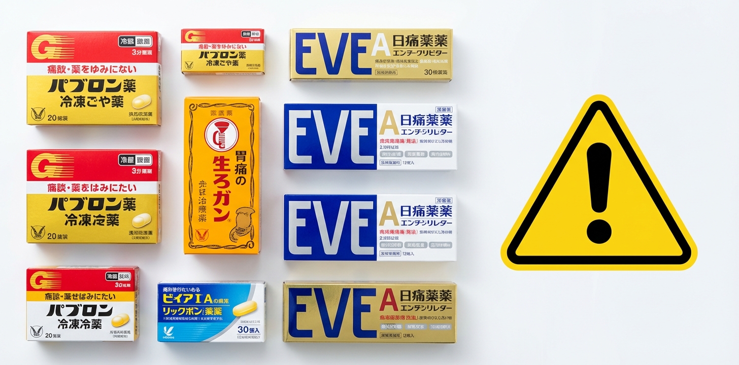 アメリカへ持ち込む際に注意が必要な薬のイメージ