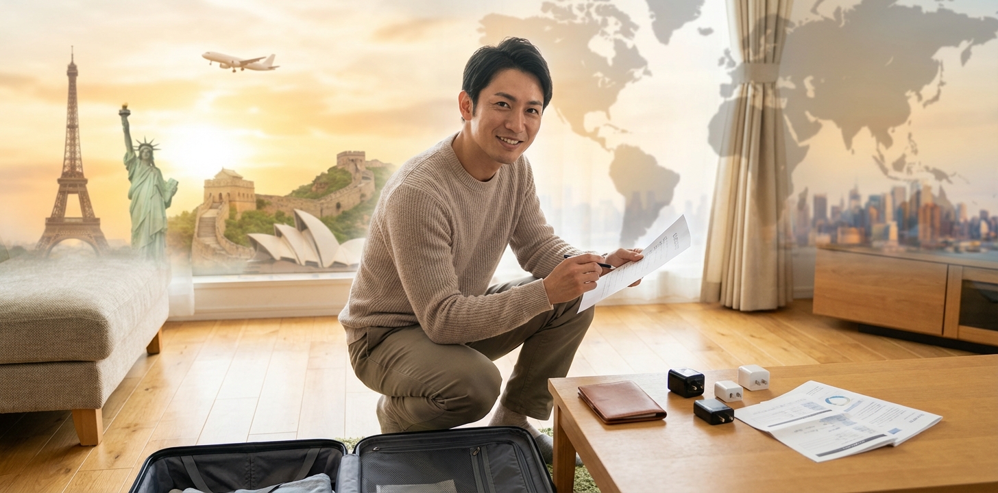 赴任前の準備チェックリスト