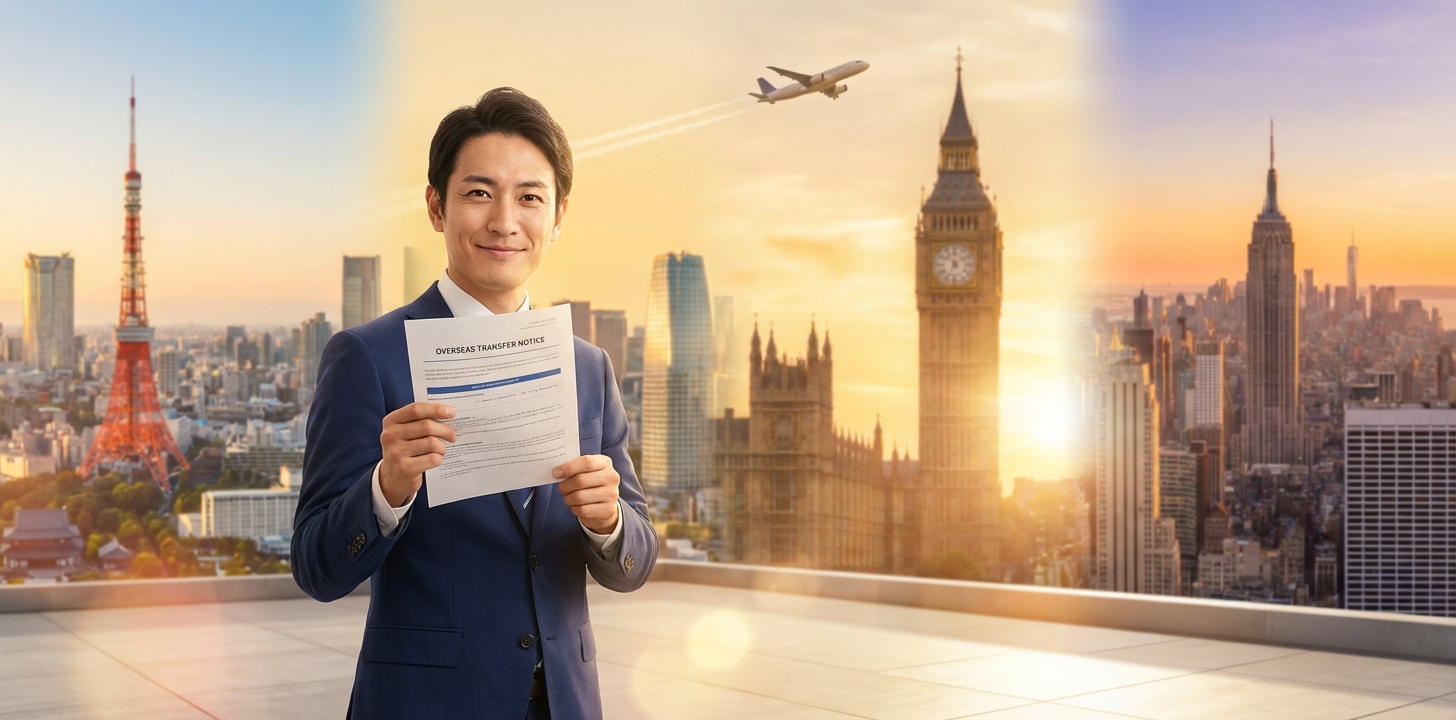 転勤が決まった方へ – やることリスト