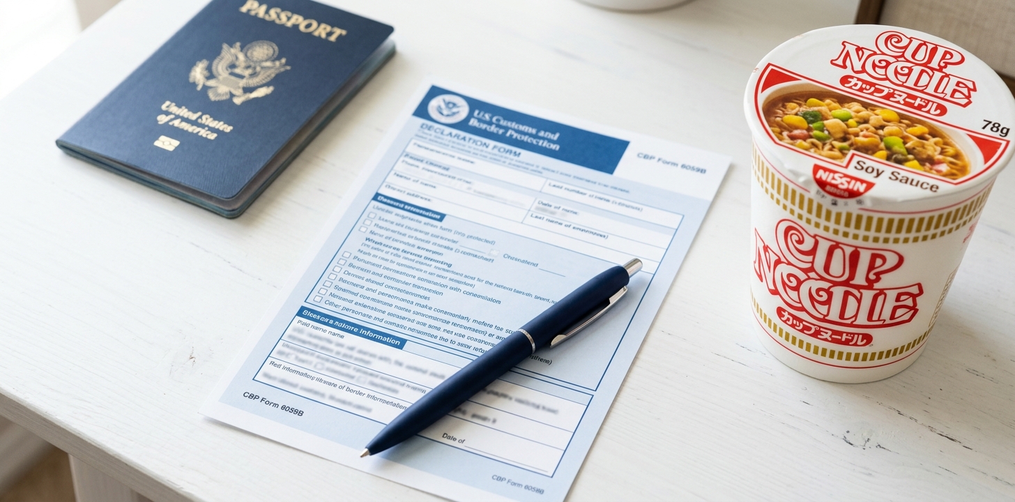 アメリカ税関申告書の記入方法