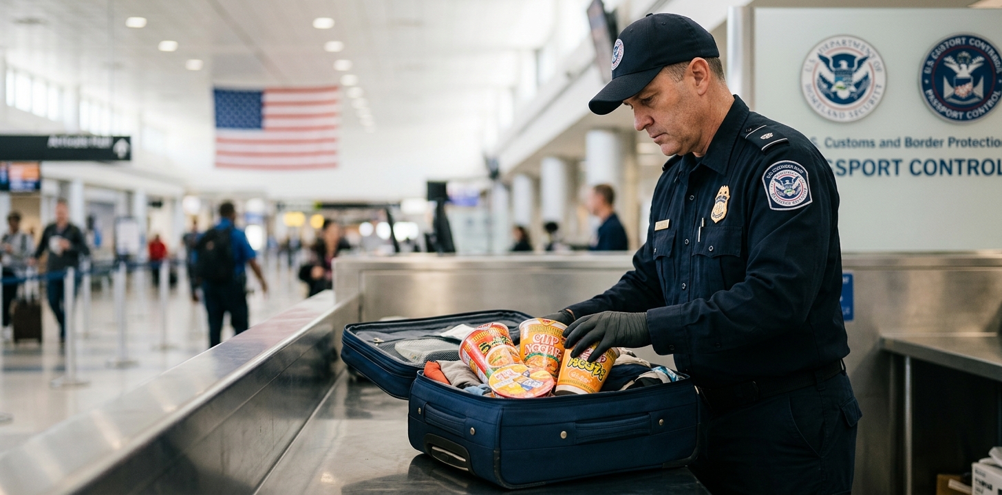 アメリカ カップ麺 持ち込みのルールを解説