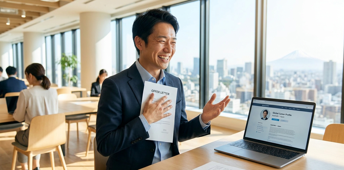 オーストラリア駐在から転職で帰国するイメージ