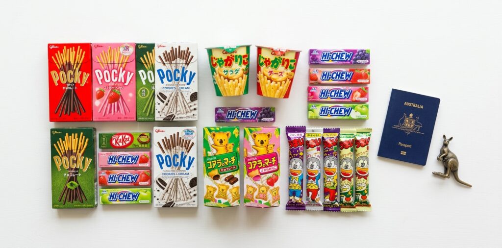 オーストラリアに持ち込める日本のお菓子