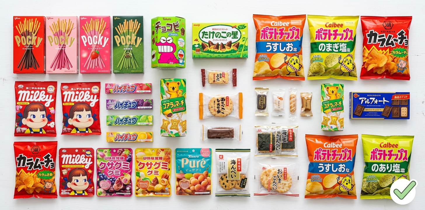 オーストラリアに持ち込めるお菓子の種類