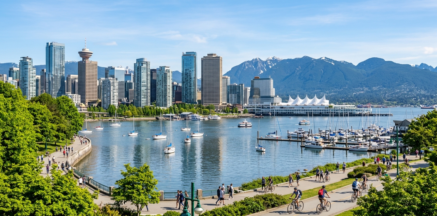 カナダワーホリの定番都市バンクーバー