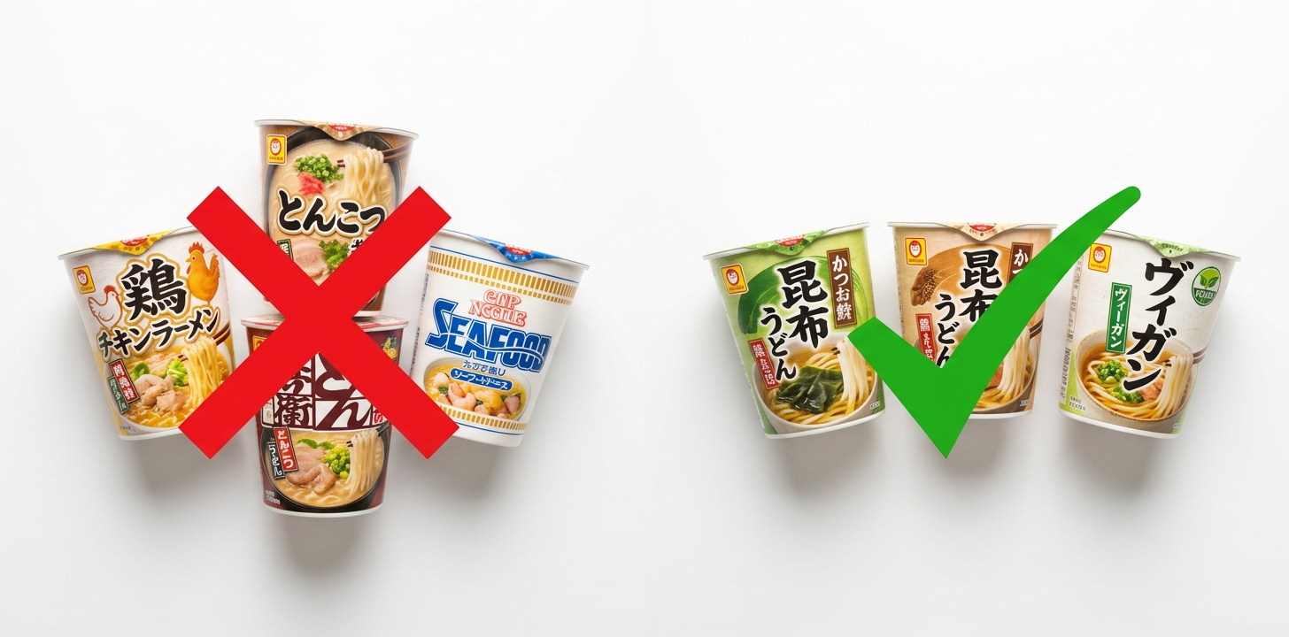 中国 カップ麺 持ち込み OK・NG商品判定