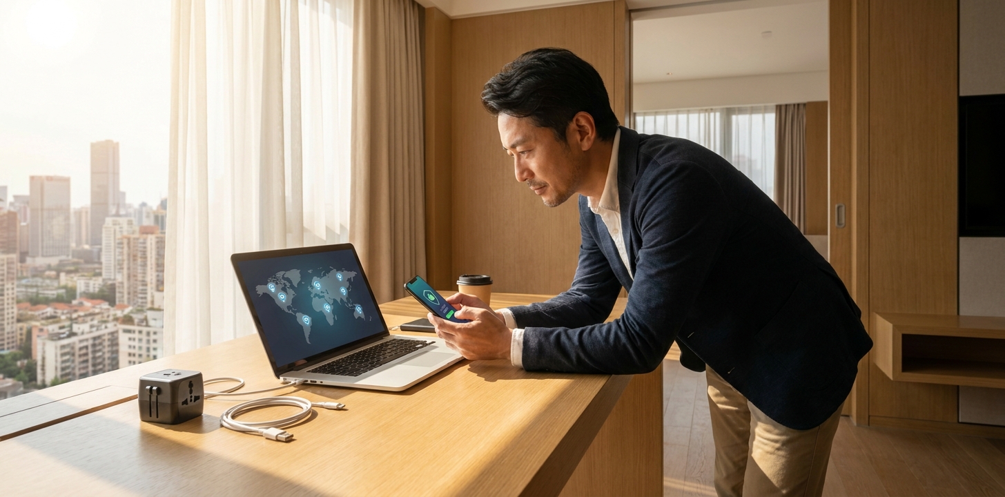 VPNを設定して中国でYouTubeを視聴する手順のイメージ