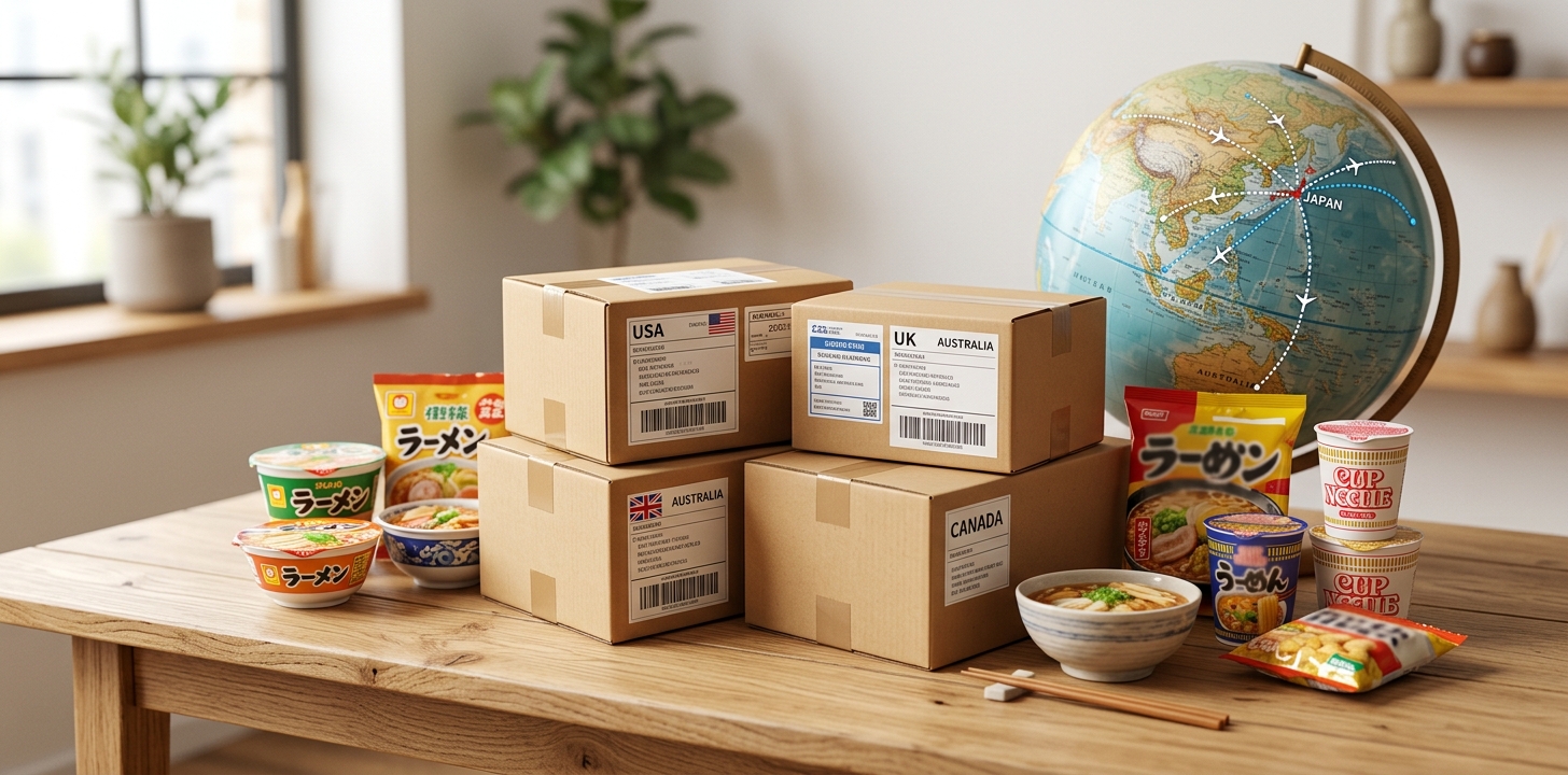 どん兵衛 海外発送 郵送で安全に送る方法