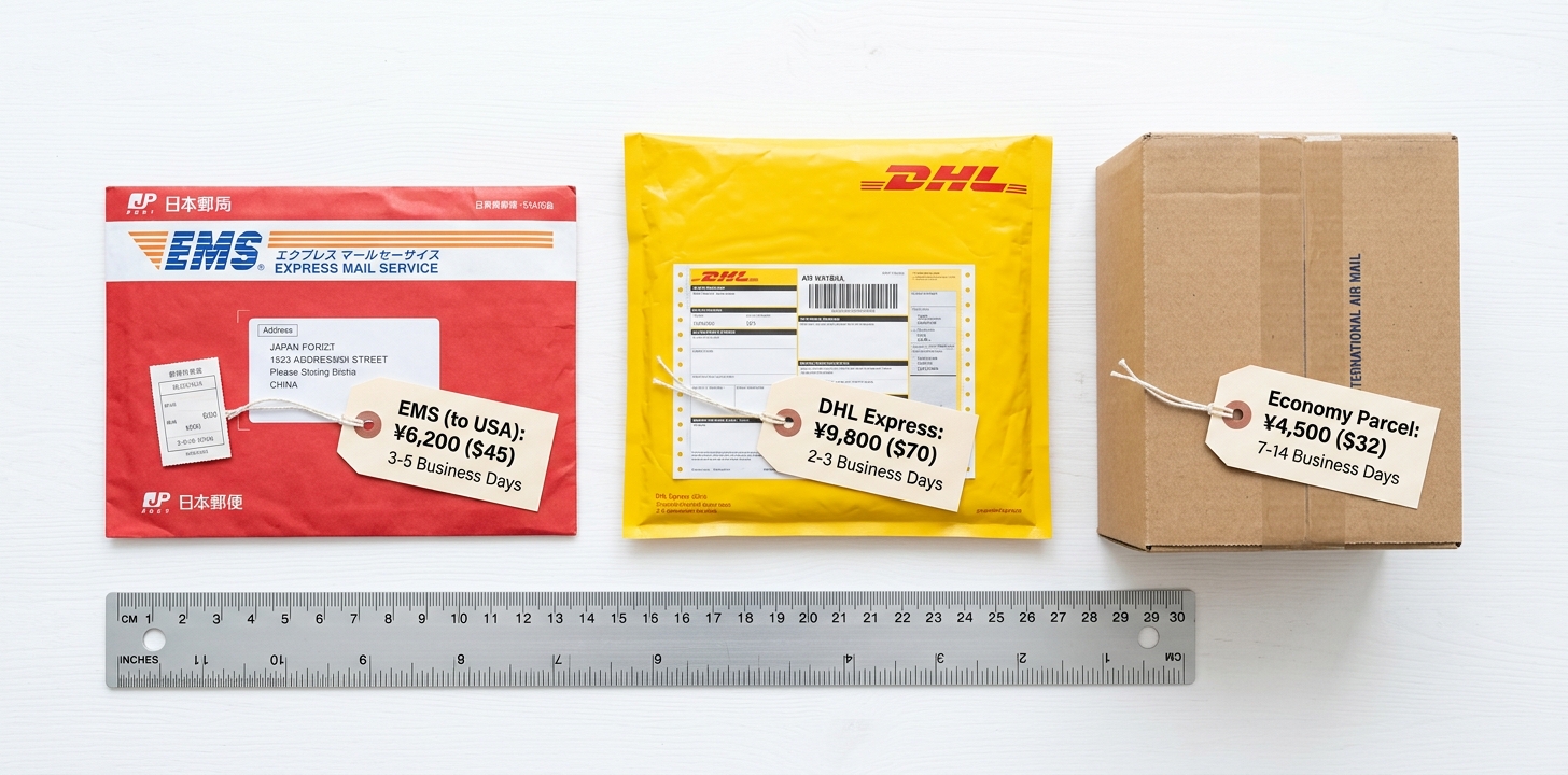 EMS送料が高い理由と他社との料金比較