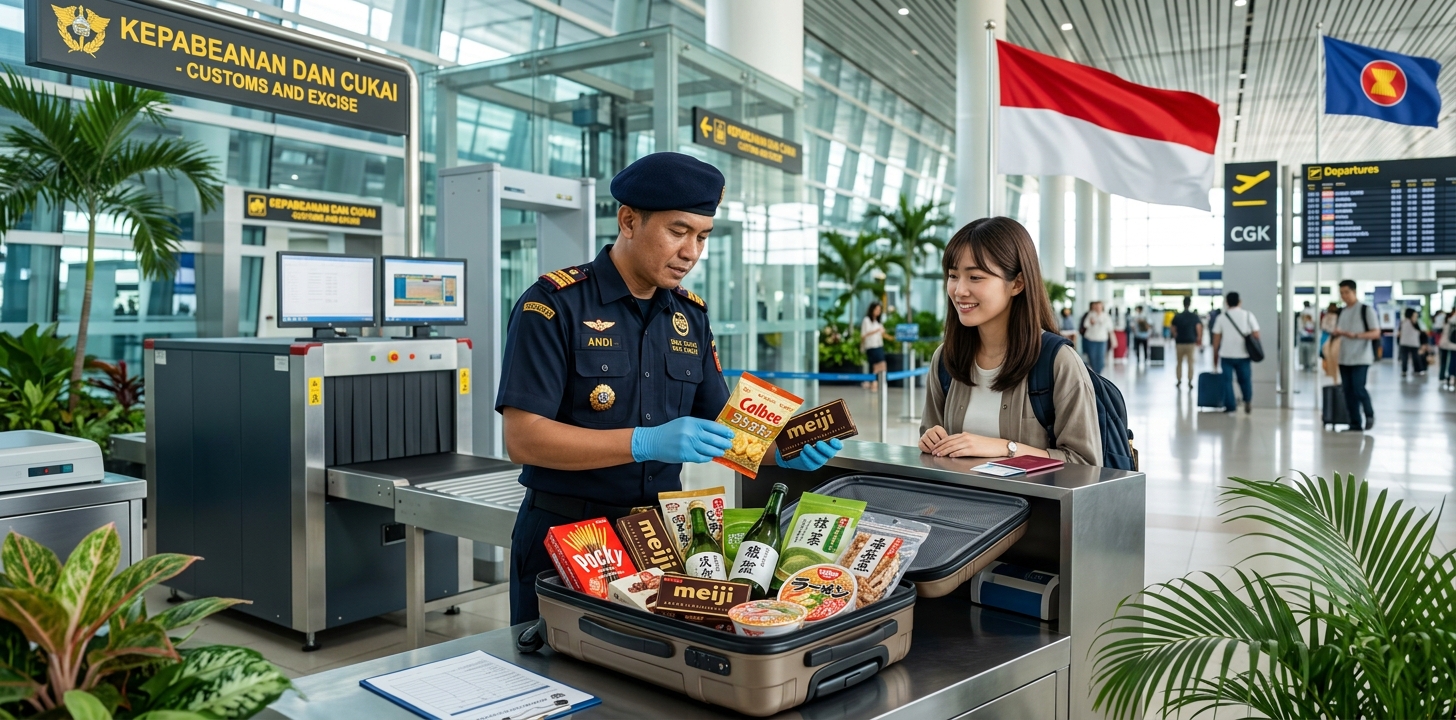 インドネシアへのカップラーメン・食品の持ち込みNG・OK判定