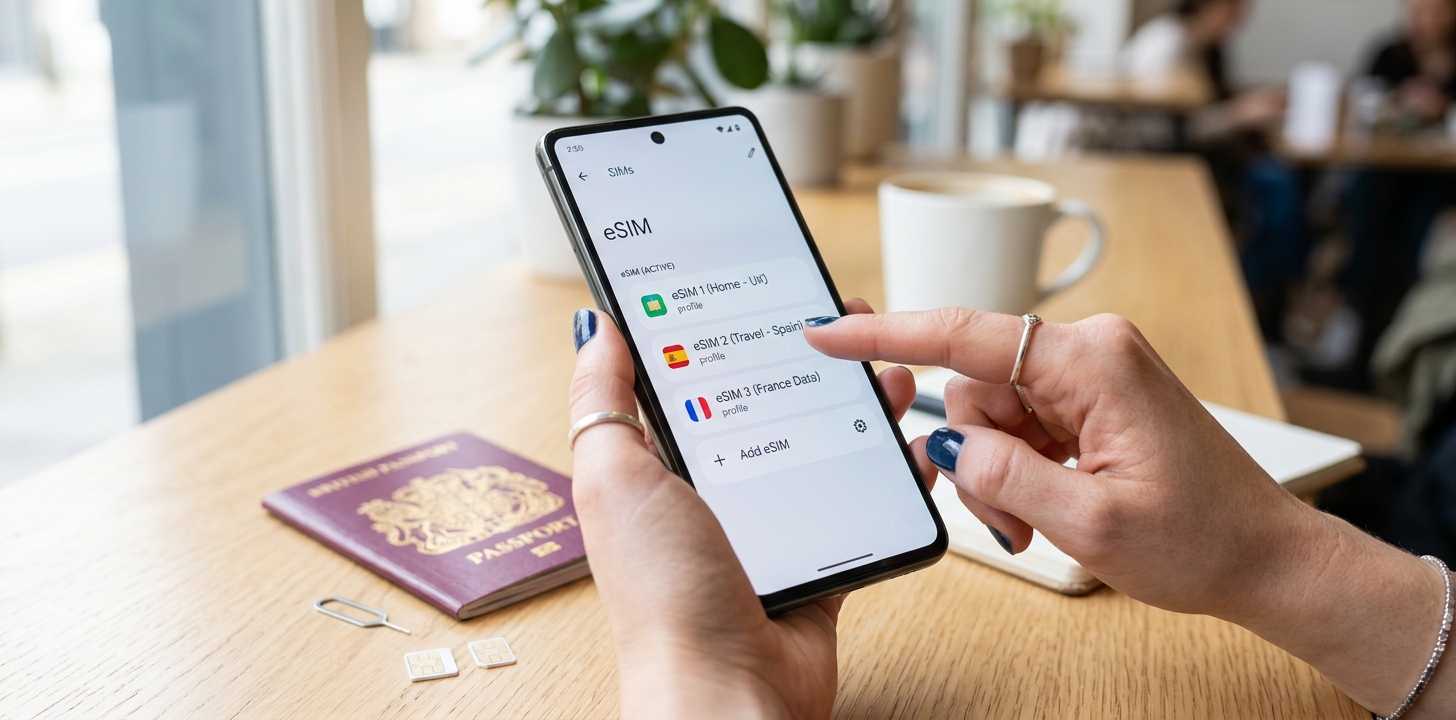 海外赴任でeSIMを活用するスマホ設定