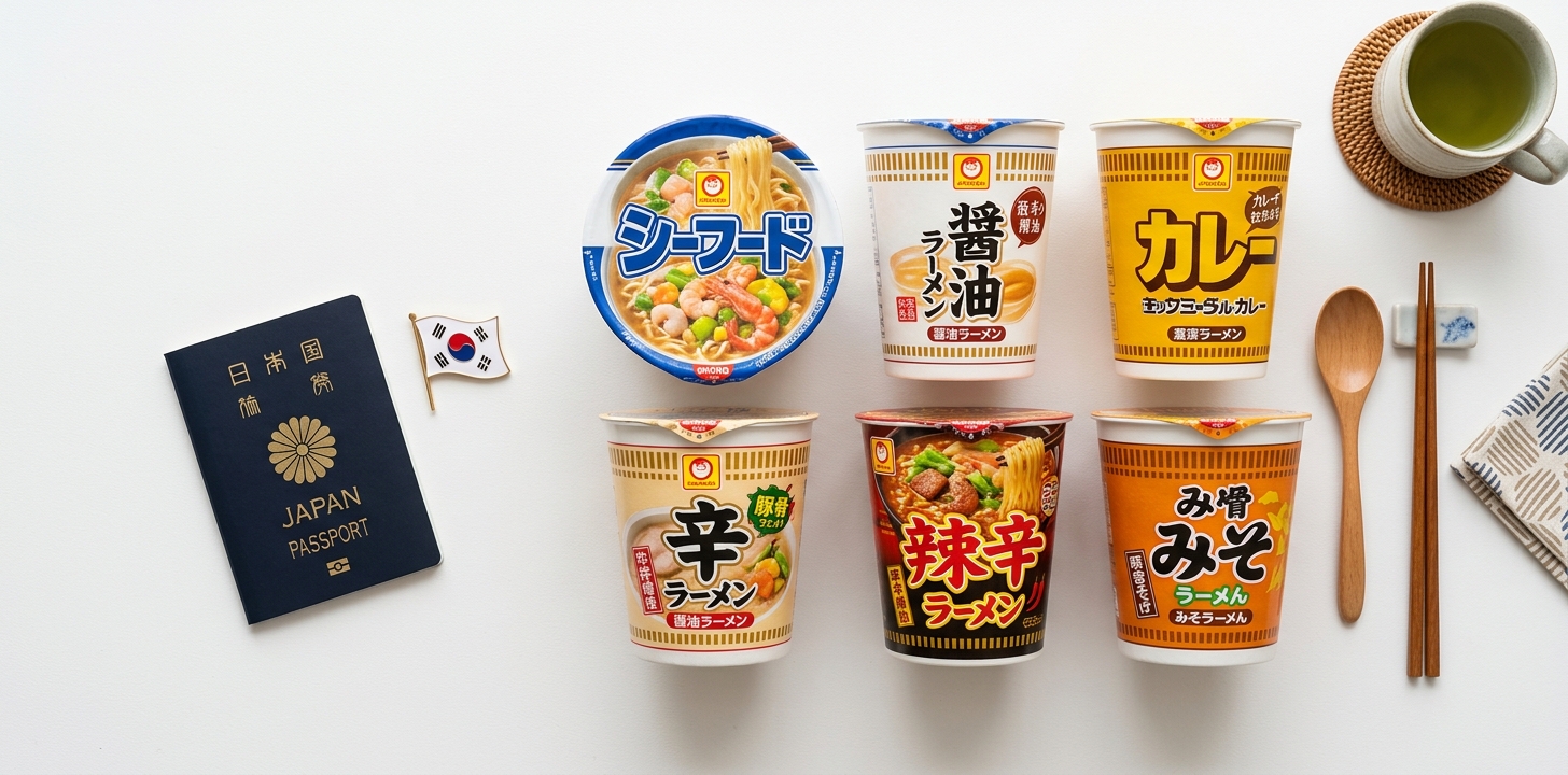 韓国 カップ麺 持ち込みの基本ルール