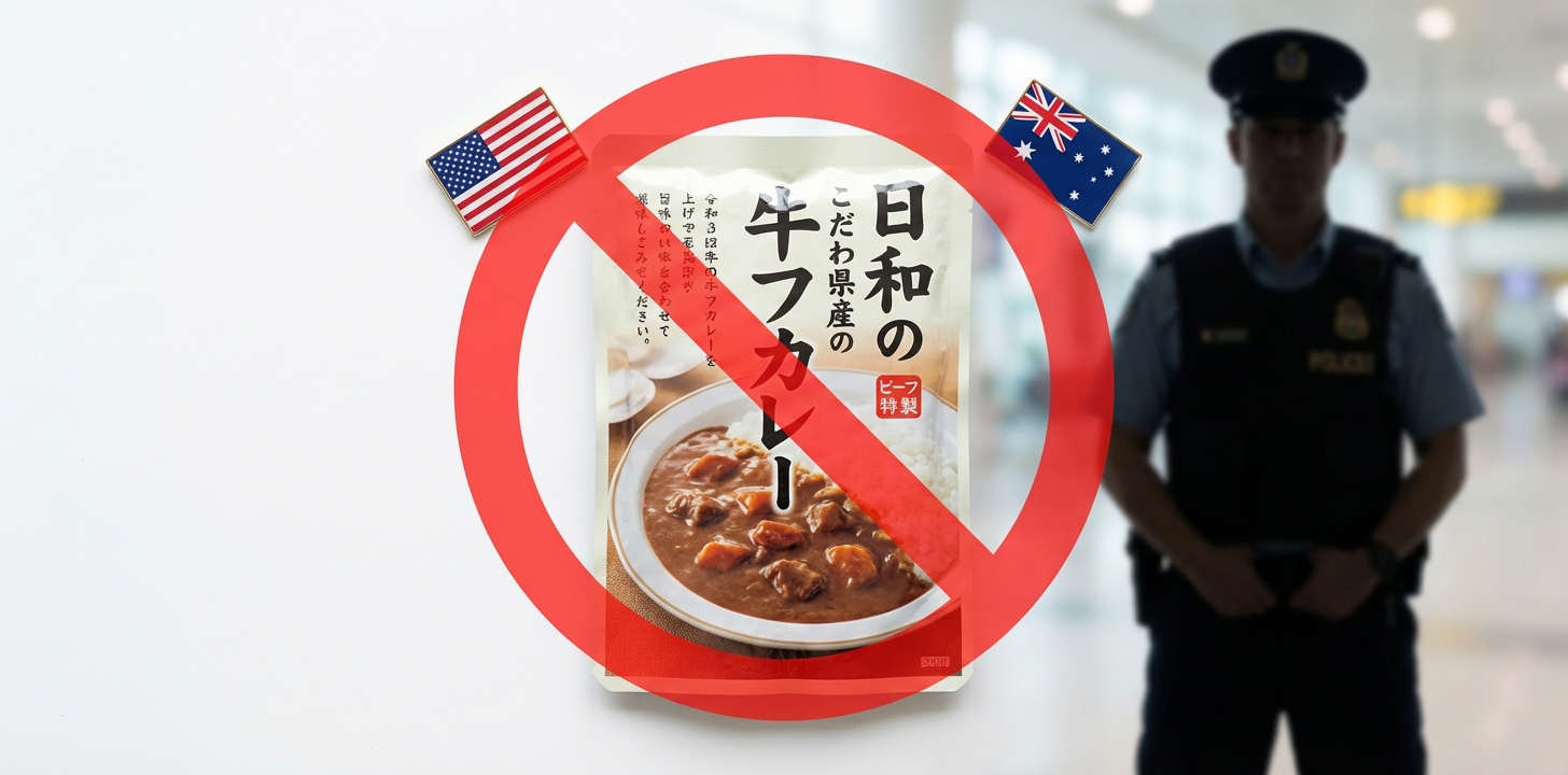 肉入りカレー 海外持ち込み禁止 没収メカニズム