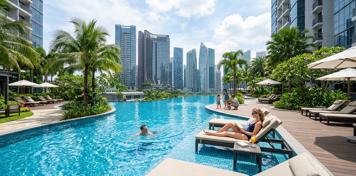 シンガポールの駐在員向けコンドミニアム