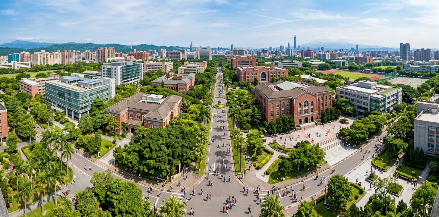 台湾の大学キャンパス