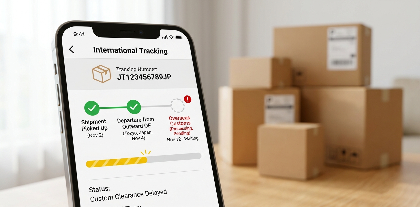 ヤマト海外発送の追跡が進まない原因と確認方法