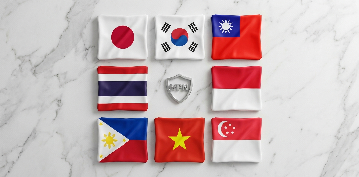 海外VPN対応国ガイド