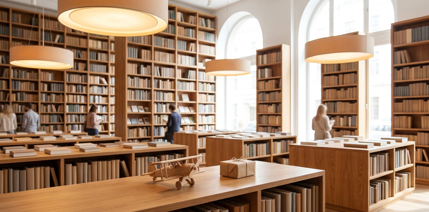 韓国の書店から日本へ本を取り寄せるイメージ