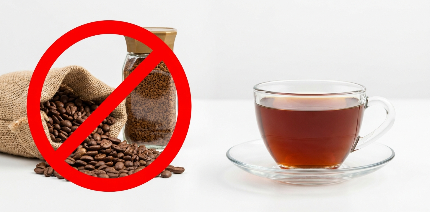スリランカ宛の郵便で禁止されているコーヒーのイメージ