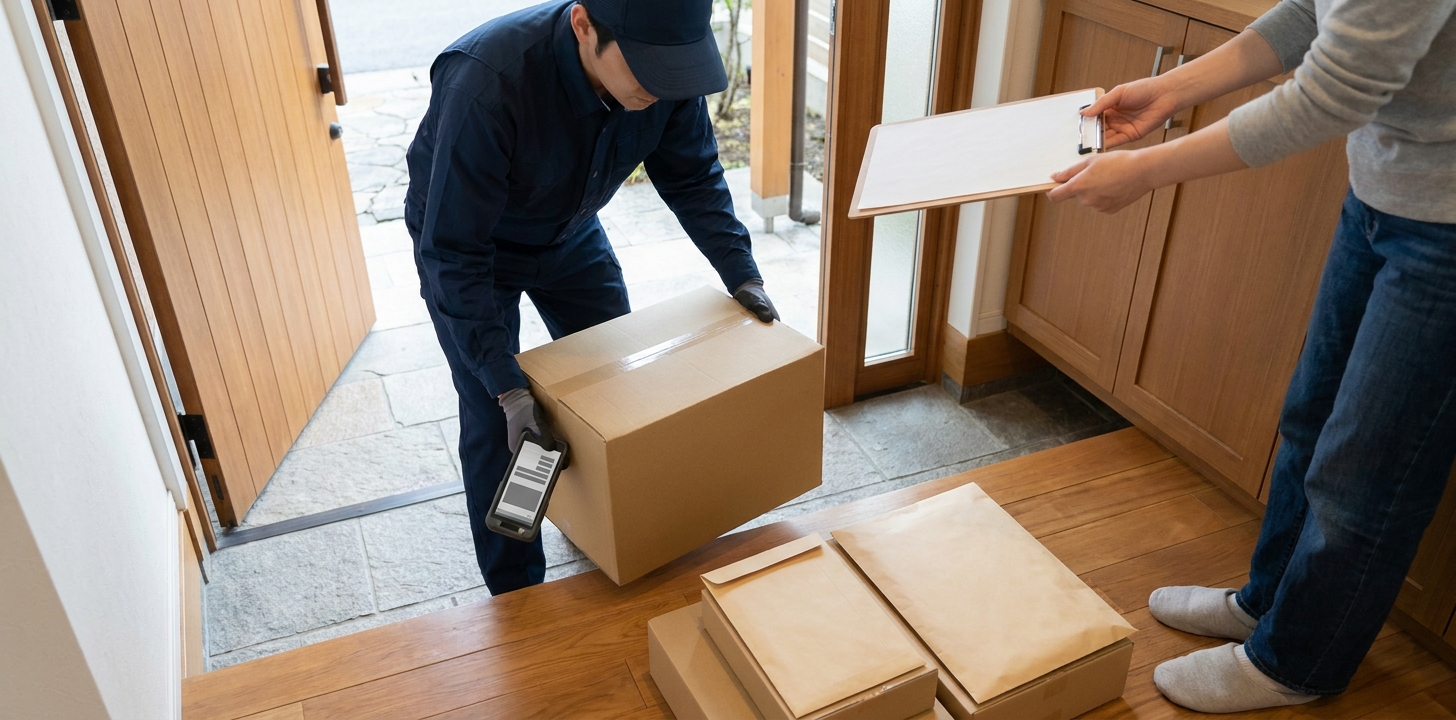 バリックバヤンボックスの集荷と注文の流れ